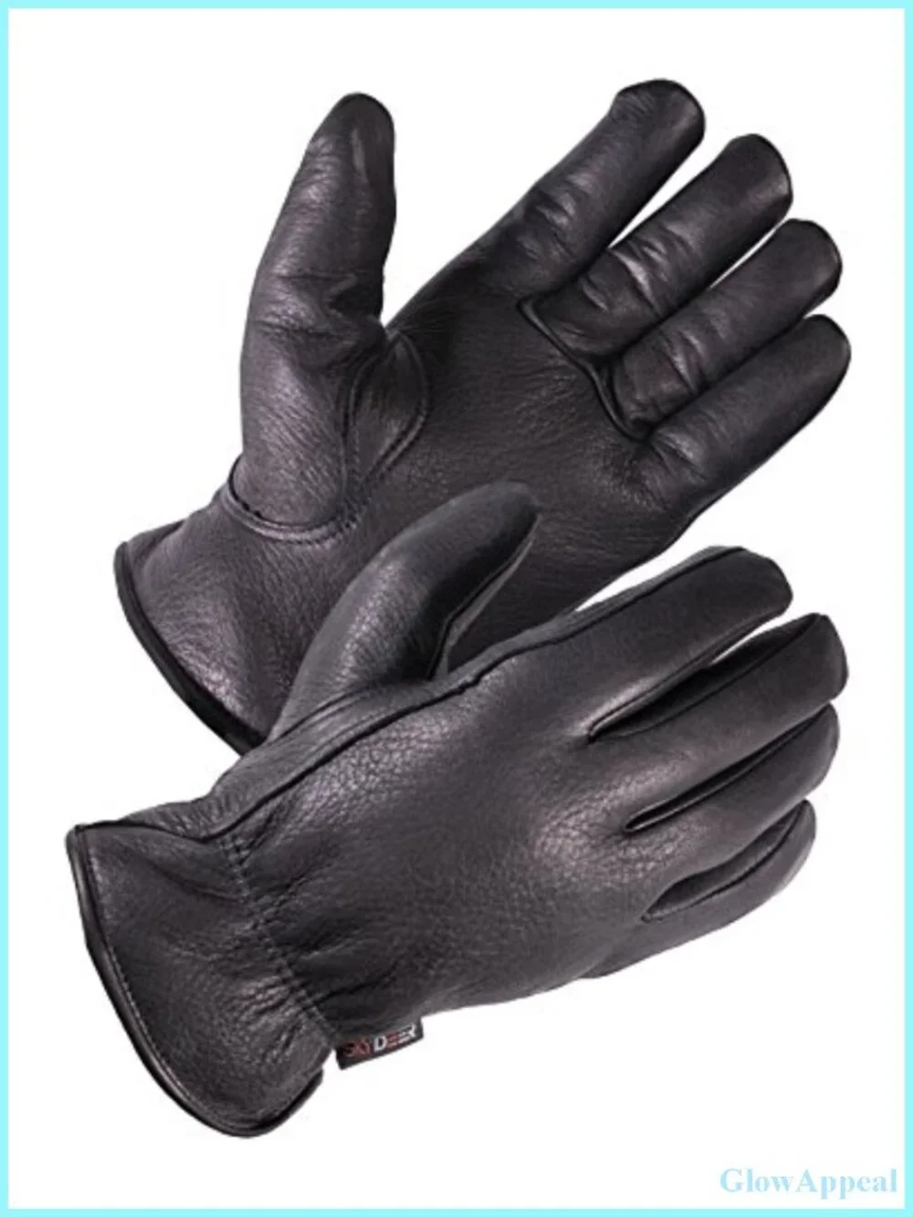 Genuine Deerskin Leather Work Gloves 100G 3M Thinsulate Thermal Insulated Winter